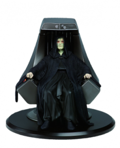 statuette empereur Palpatine trone impérial